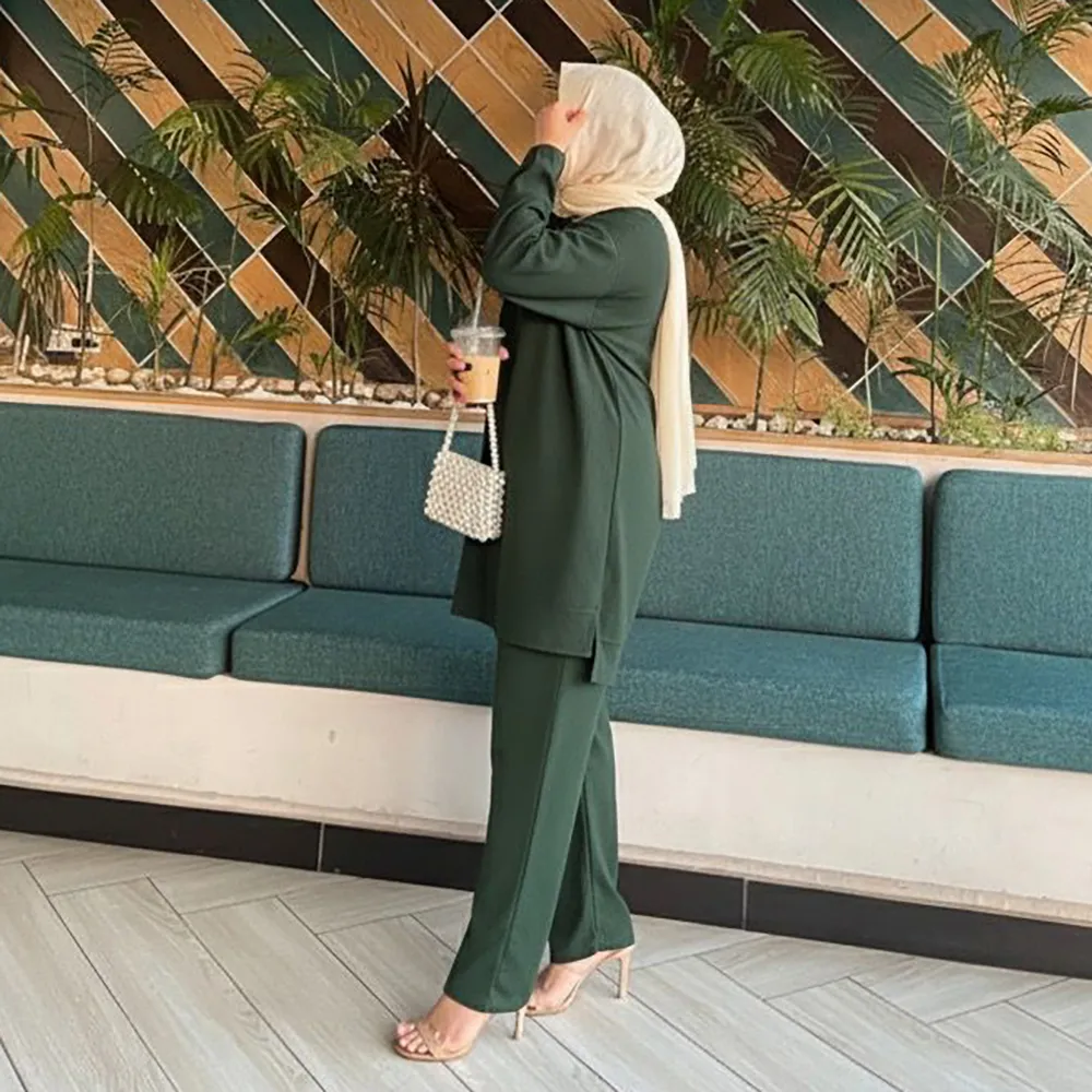 06 Green Women Sweatsuits - Image 1