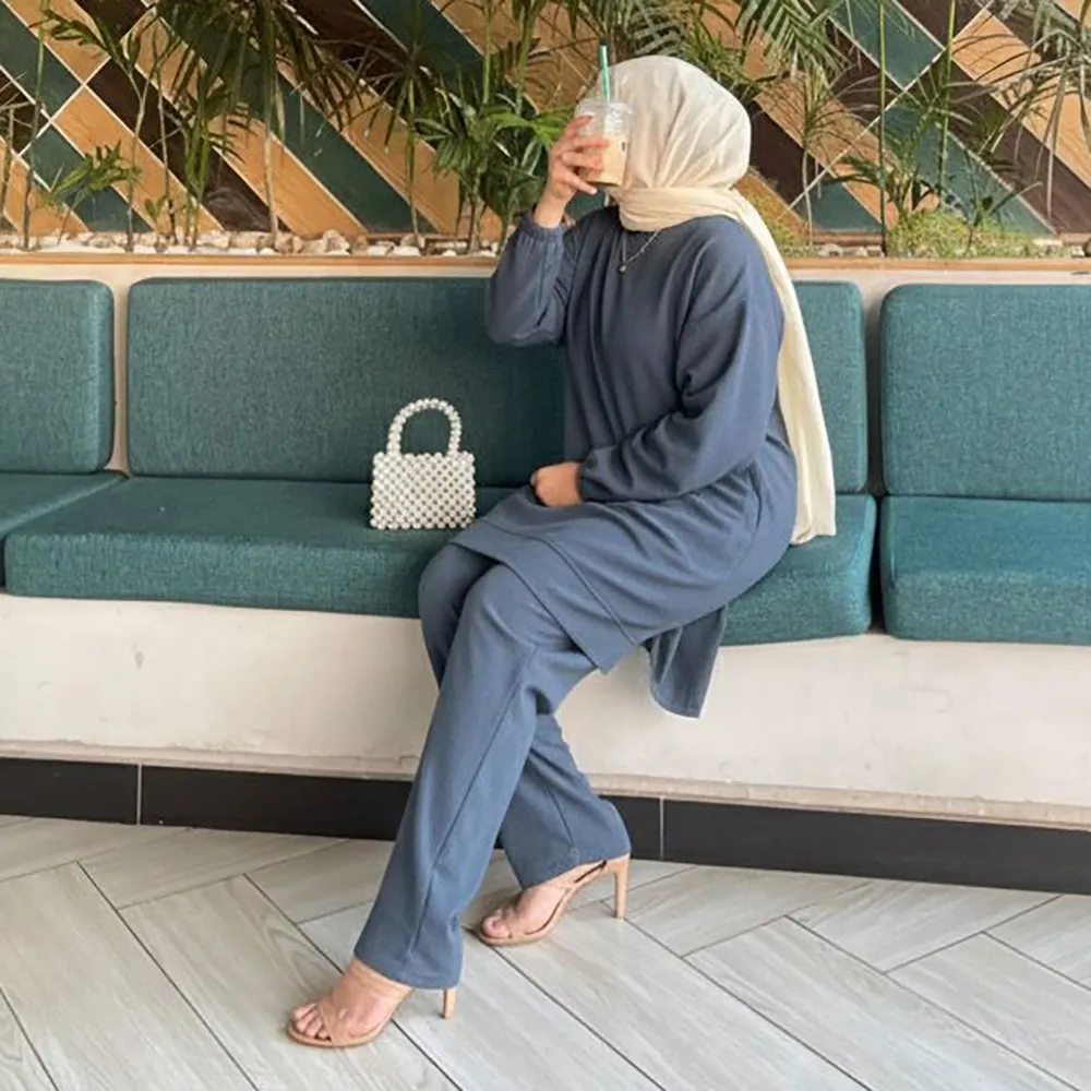 07 Light Blue Women Sweatsuits - Image 1