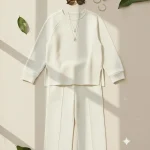 Cream Women Sweatsuits - Image 2