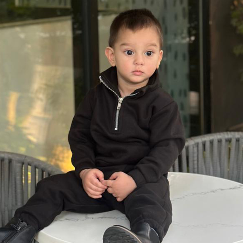 09 Black Kids Trouser Shirts Full Sets - Image 1